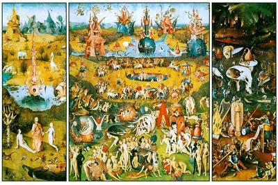 Hieronymus Bosch Garden of Earthly Delights Poster by